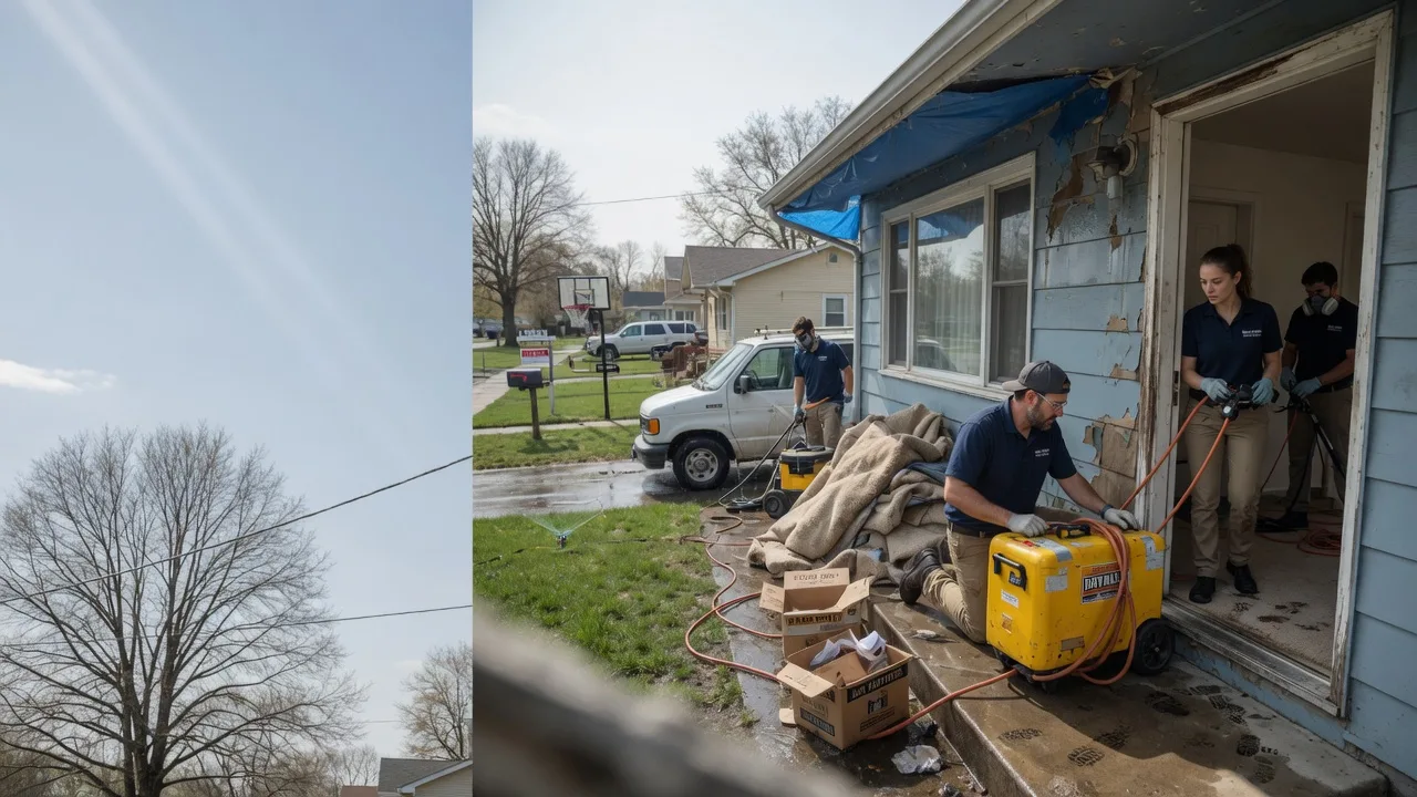 Basement Flood Cleanup in Norfolk, MA near me